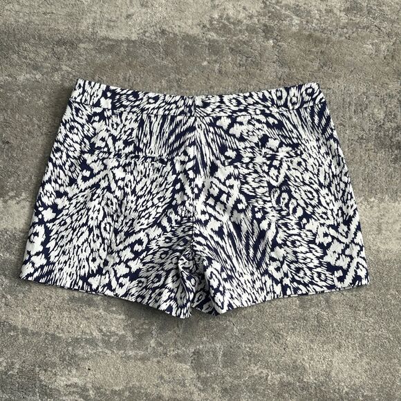 Lilly Pulitzer Shorts Womens 6 Kelly Stretch Navy Pineapple Party Resort Pockets - Picture 7 of 7